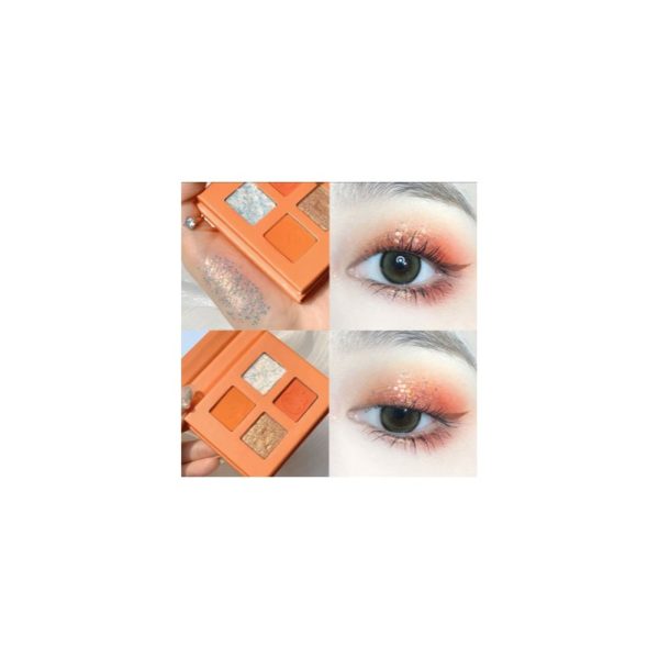 Maquillage palette orange